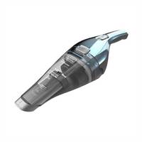 Black & Decker NVC220WBC, Trocken, 866 l/min, Beutellos, Blau, Chrom, 0,385 l, Akku