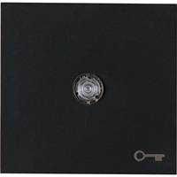 HEINRICH KOPP - Kopp HK07-Flaechenwippe m.Linse 490467006Farbe schwarz matt