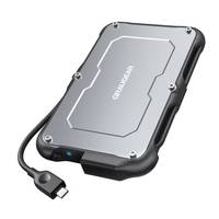GRAUGEAR - externes Festpl.Gehäuse 2.5""HDD/SSD USB 3.2 Spritzs - Laufwerks-Gehäuse - 2 - HDD-Wechselrahmen - 2,5""
