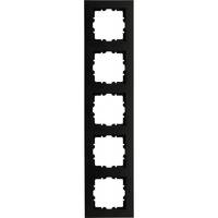 KOPP Abdeckrahmen HK07 PURE 5-fach schwarz matt