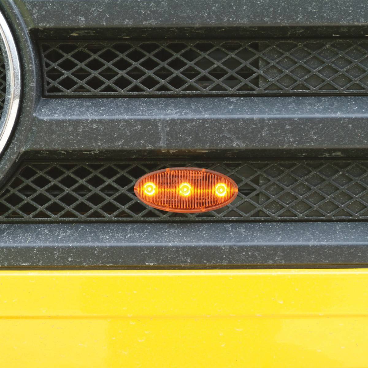 Highpower-Mini-LED-Frontblitzer "Oval"