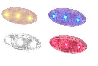 Highpower-Mini-LED-Frontblitzer "Oval"