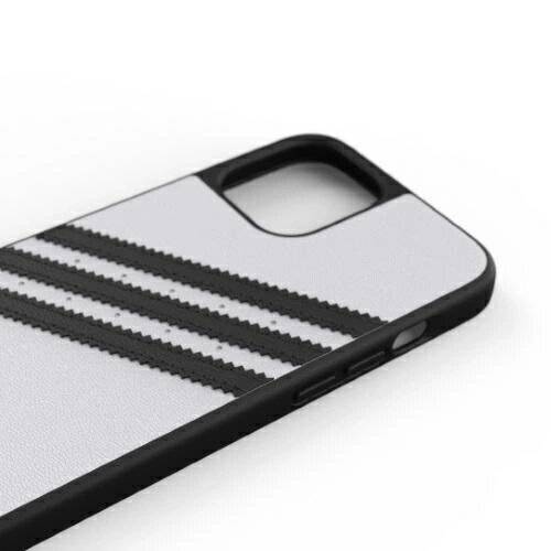 Adidas OR Moulded Case PU iPhone 12 Pro Max - Weiß/Schwarz