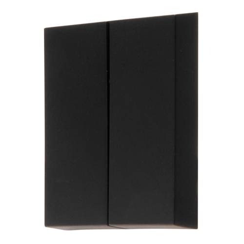 KOPP HK07 - Flächendoppelwippe (IP20) - in schwarz matt