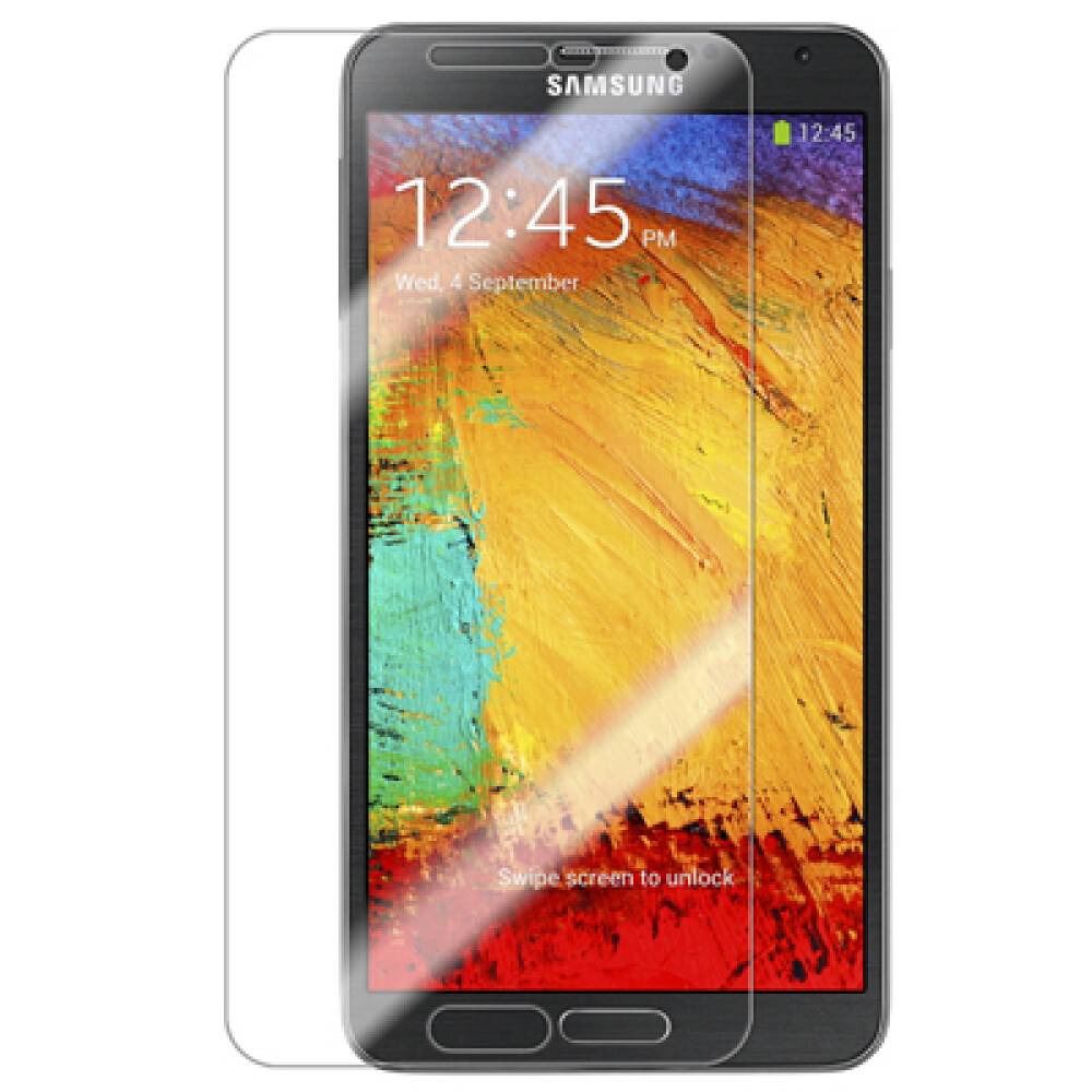 Panzerfolie für Samsung Galaxy Note 3 transparent Displayschutzglas