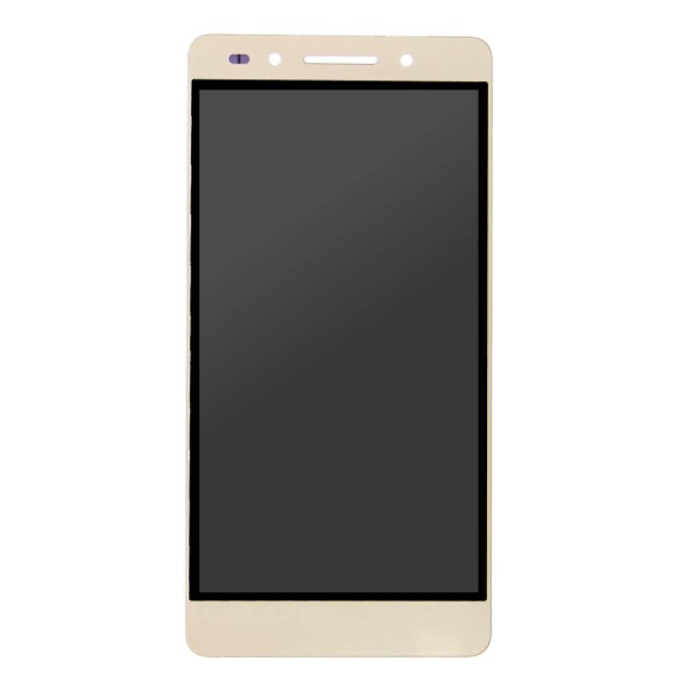 Display für Huawei Honor 7 LCD + Rahmen Gold Bildschirm Touch
