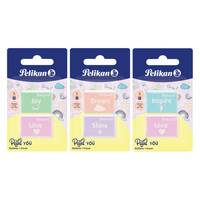Pelikan 606196, Kunststoff, Gemischte Farben, Sichtverpackung, 2 Stück(e)