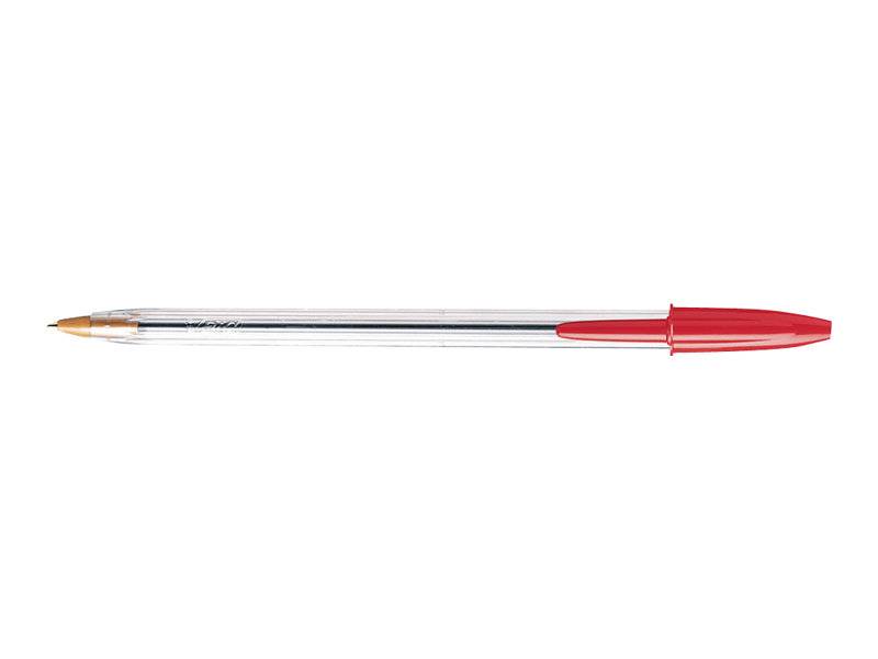 BIC Cristal Medium - Kugelschreiber - Rot - 1 mm - Mittel (Packung mit 50)