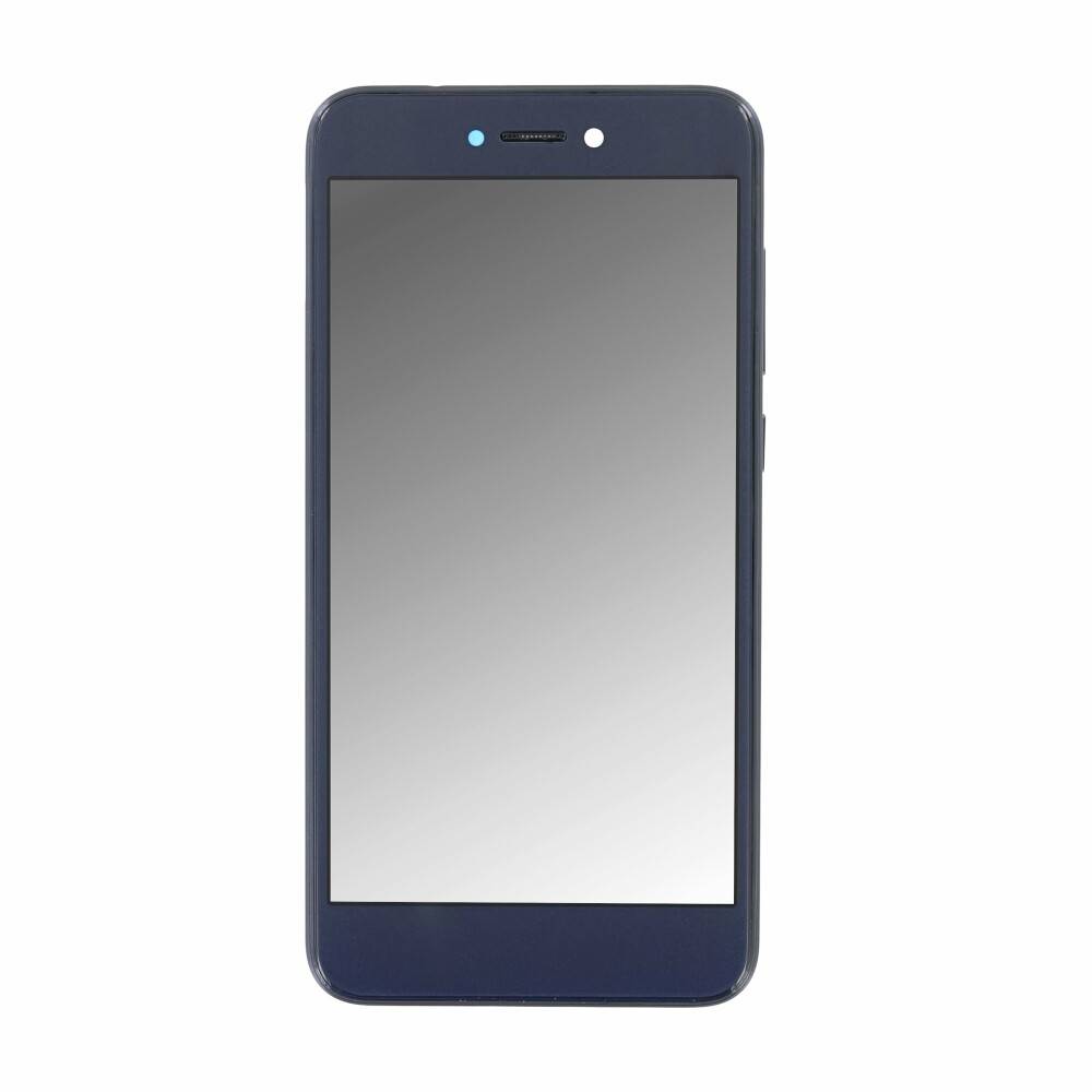 Display für Huawei P8 Lite 2017 LCD + Rahmen blau, Touch Bildschirm