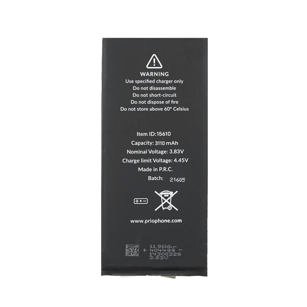 prio Batteriezelle für iPhone 11 (ohne Flex-Kabel)