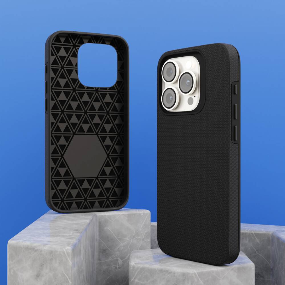 prio Schutzhülle / Case für iPhone 12 / 12 Pro schwarz