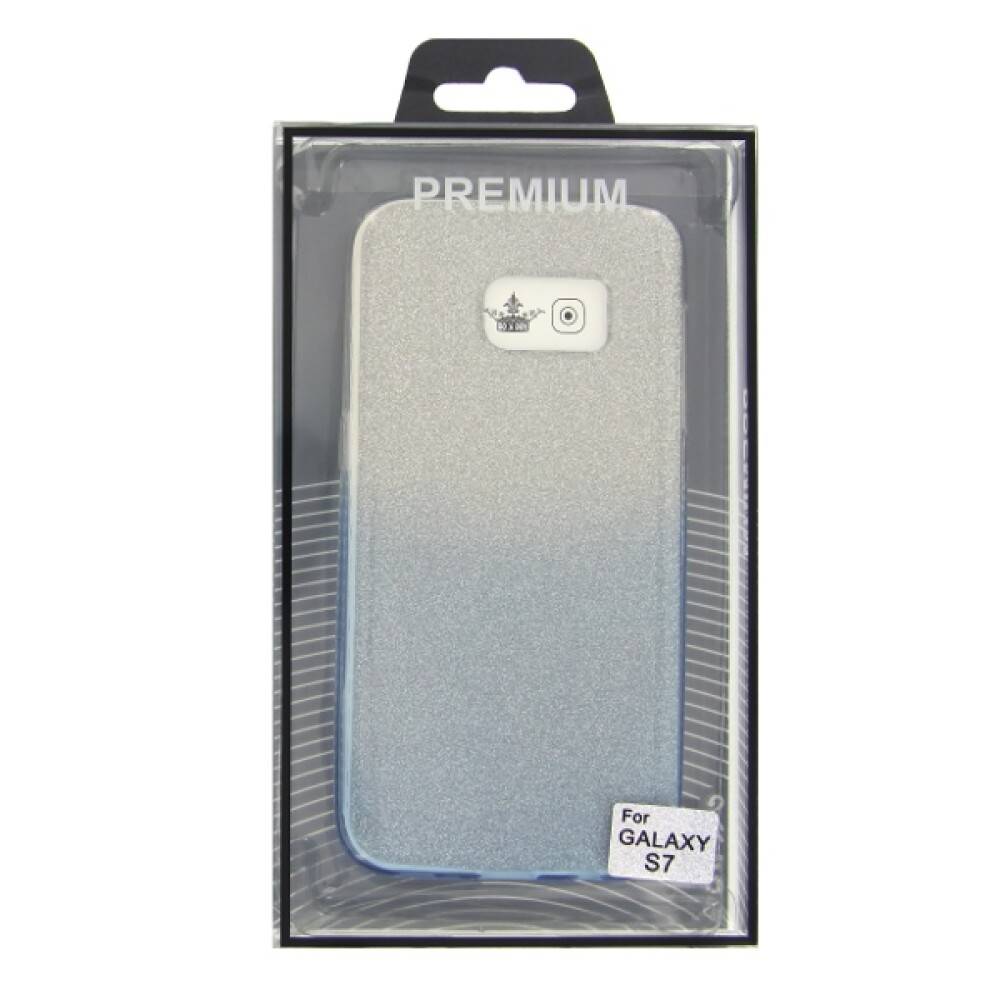 TPU Handyhülle für Samsung Galaxy S7 Blau Schutz Tasche