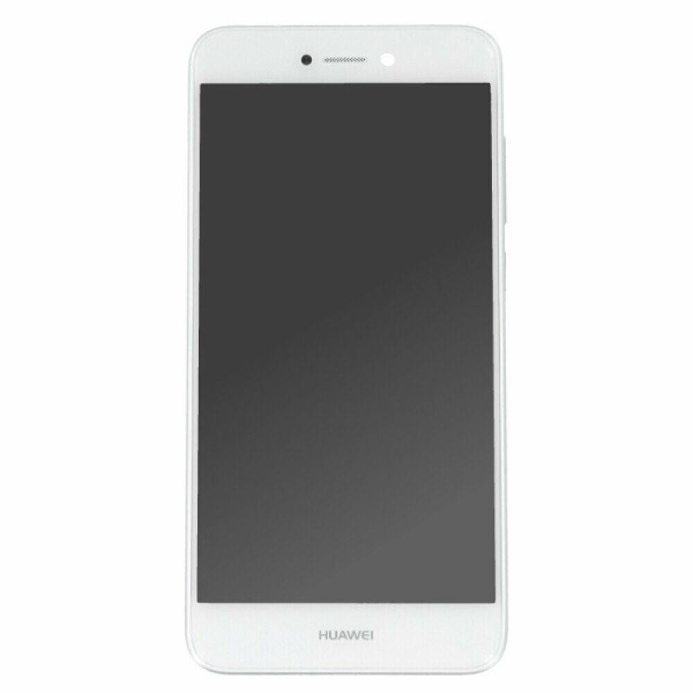 Display für Huawei P8 lite 2017 LCD + Rahmen Weiß Bildschirm Touch