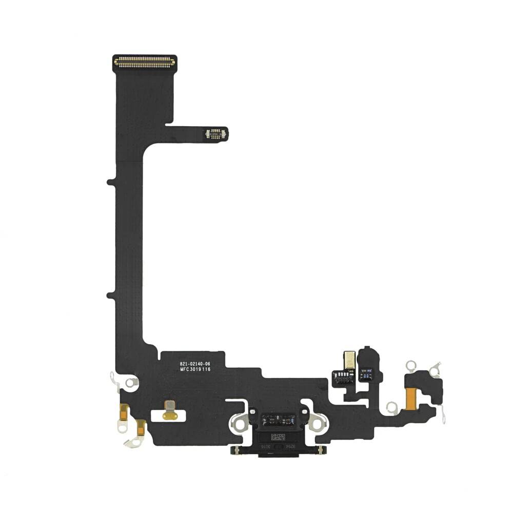 Ladebuchse für iPhone 11 Pro Silber Dock Connector Flex Ersatz