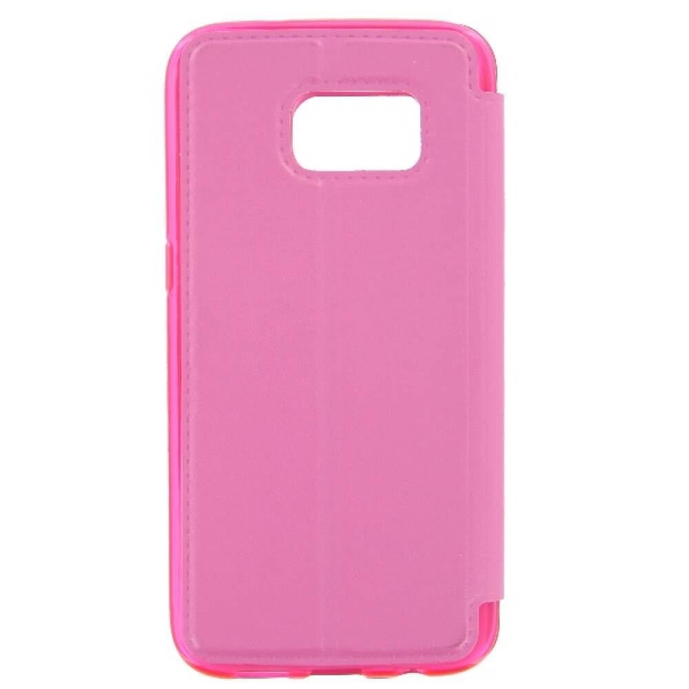 Flip Case Handyhülle für Samsung Galaxy S7 Pink Schutz Tasche