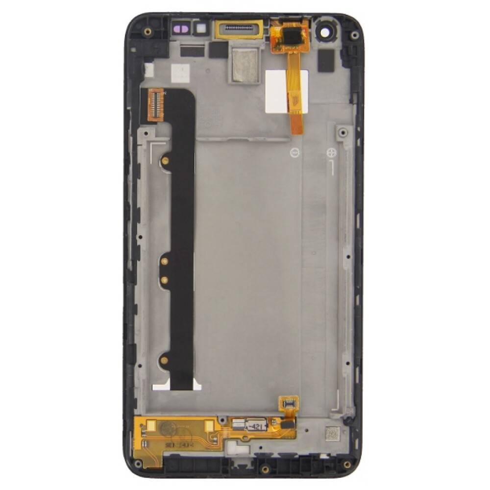 Display für Huawei Honor 3X LCD + Rahmen Schwarz Bildschirm Touch