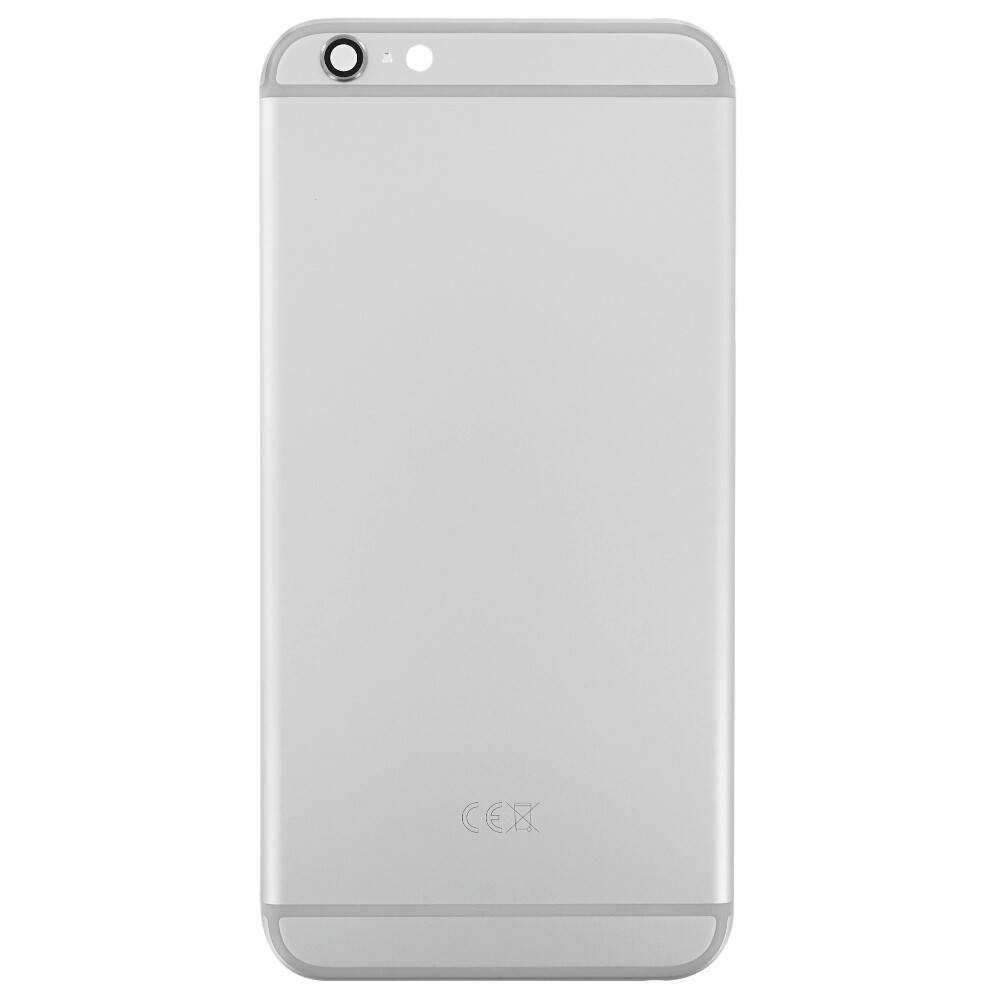 für iPhone 6s Plus Akkufachdeckel Backcover Silber Rückseite