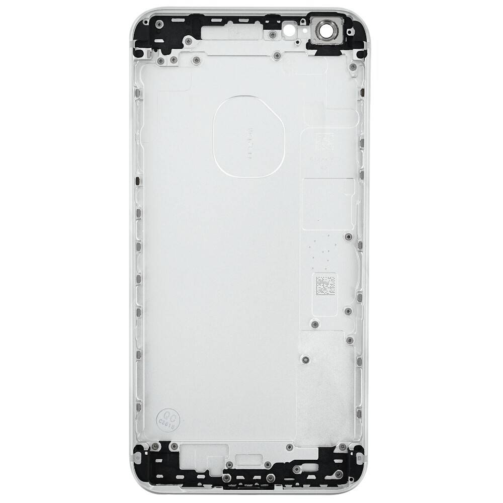 für iPhone 6s Plus Akkufachdeckel Backcover Silber Rückseite