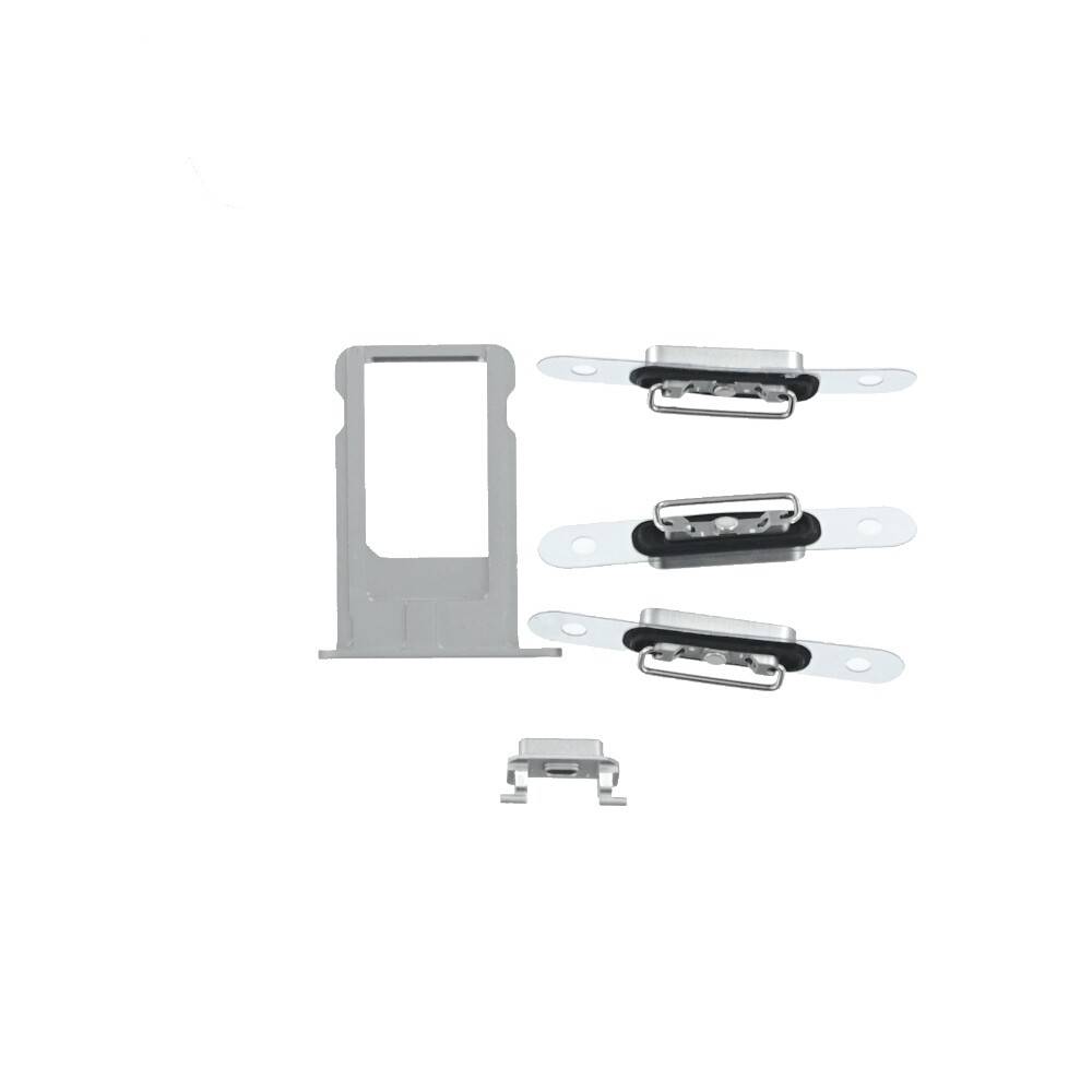 iPhone 6s Akkufachdeckel Backcover silber Akkufachdeckel Kameraglas Rückseite