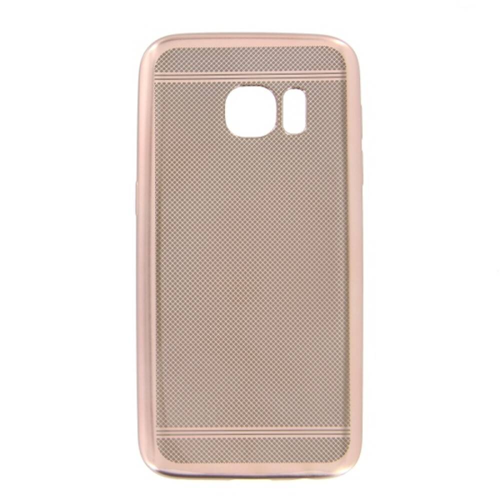 Silikonhülle Handyhülle für Samsung Galaxy S7 Rose Tasche Schutz