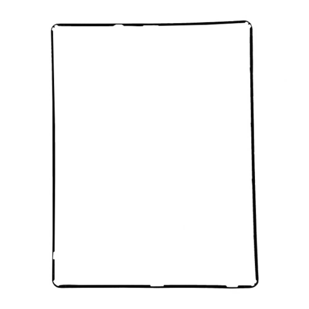 Gehäuse Kunststoffrahmen schwarz für iPad 2 LCD + Rahmen