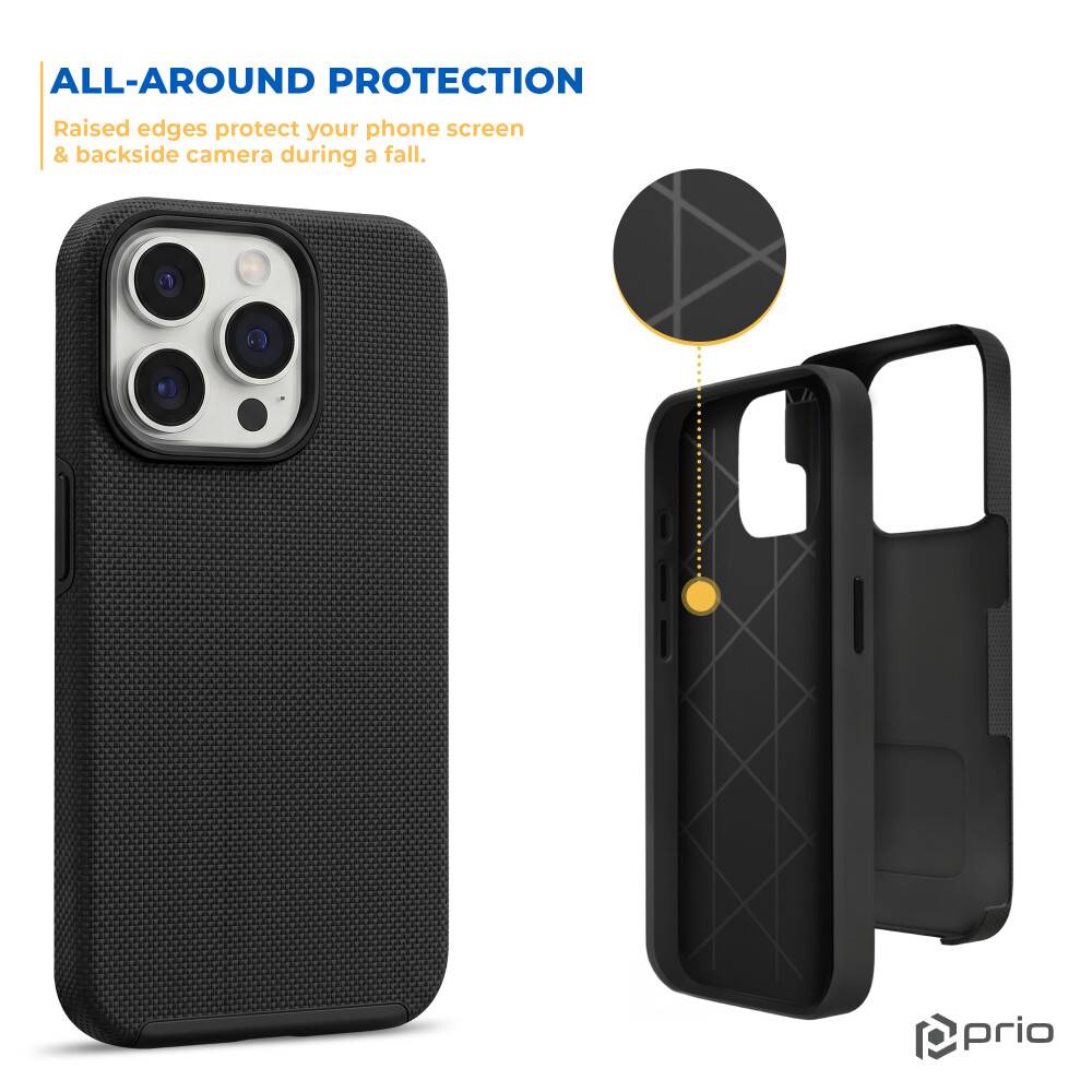 prio Schutzhülle für iPhone 11 Pro Max schwarz