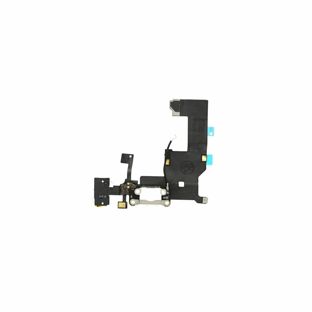 Ladebuchse für iPhone 5 Weiß Dock Connector Audio Flex Ersatz