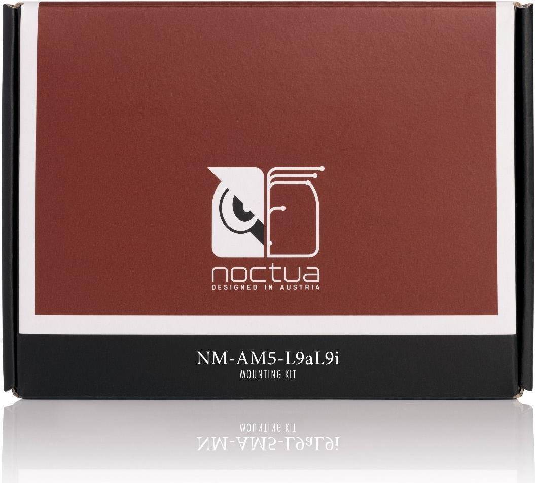 Noctua NM-AM5-L9AL9I - Montageset - Schwarz - Buchse AM5 - NH-L9a NH-L9a-AM4