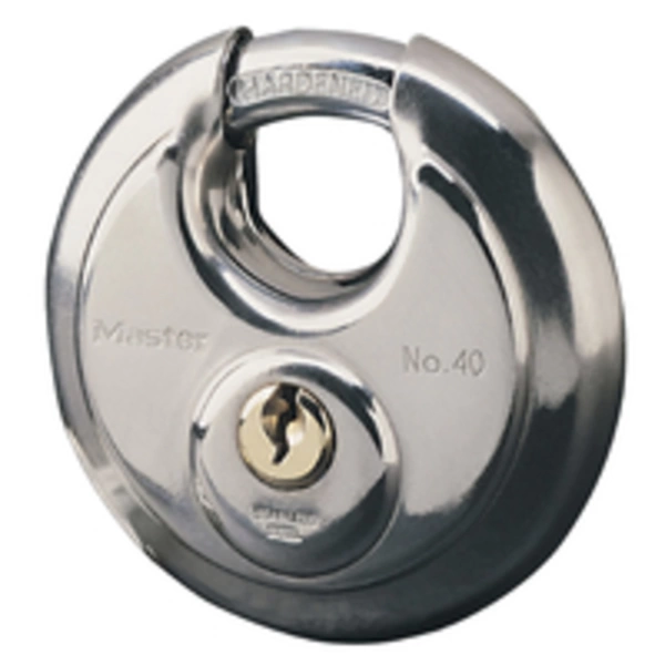 MasterLock Disc Schloss Edelstahl 40EURD - Schloss/Zutrittskontrolle - Edelstahl MasterLock Disc Schloss Edelstahl 40EURD - Schloss/Zutrittskontrolle - Edelstahl