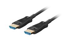 Zwei schwarze USB-Kabel mit blauen Steckern, nebeneinander auf weißem Hintergrund gezeigt.