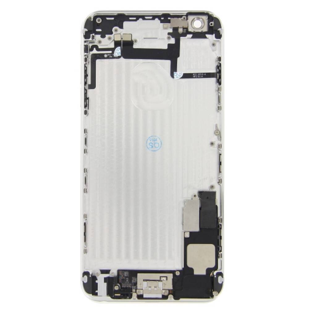 für iPhone 6P Akkudeckel Backcover Silber Akkufachdeckel Kameraglas
