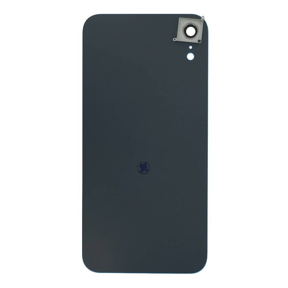 für iPhone XR Akkufachdeckel Backcover Blau Kameraglas Rückseite