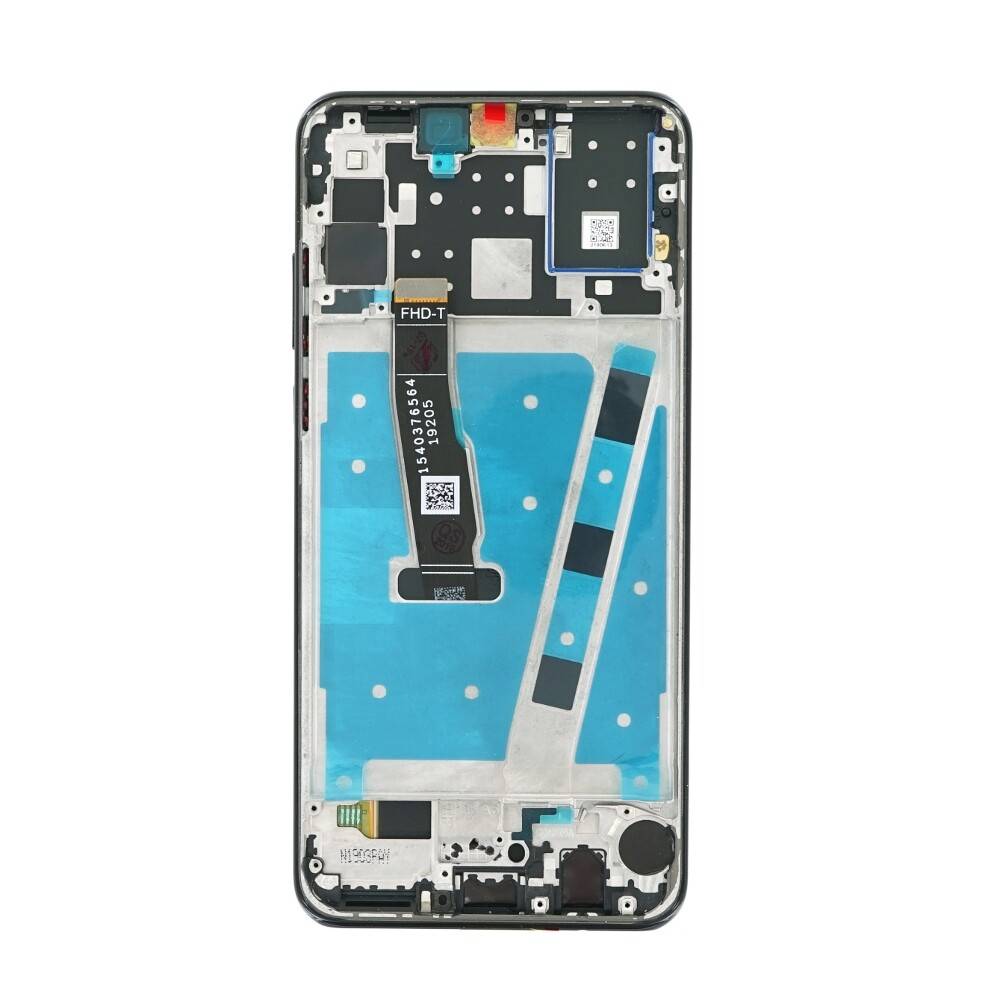 Display für Huawei P30 Lite LCD + Rahmen Schwarz MAR-LX1A