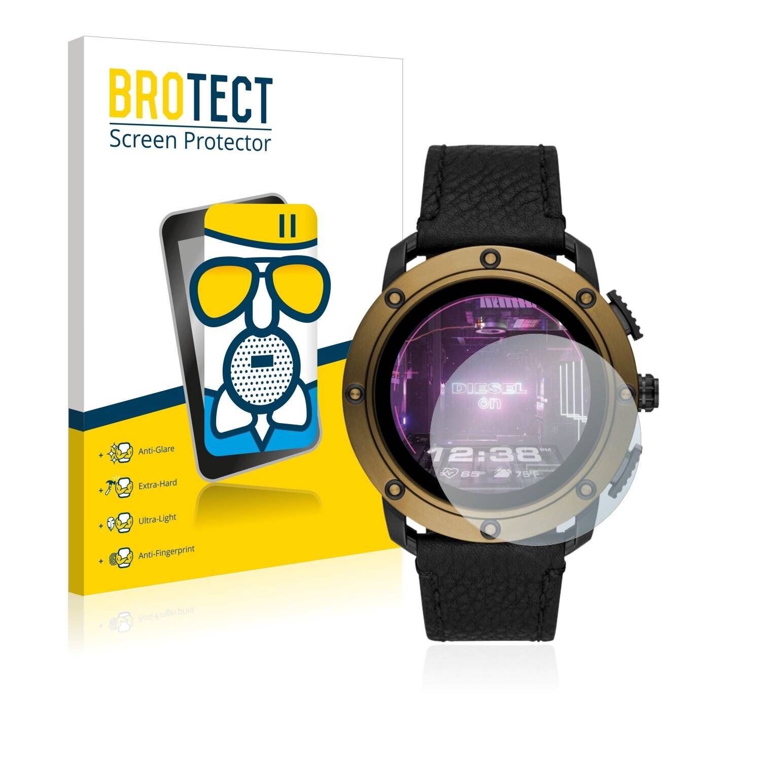 BROTECT AirGlass Matte Schutzglas Folie für Diesel On