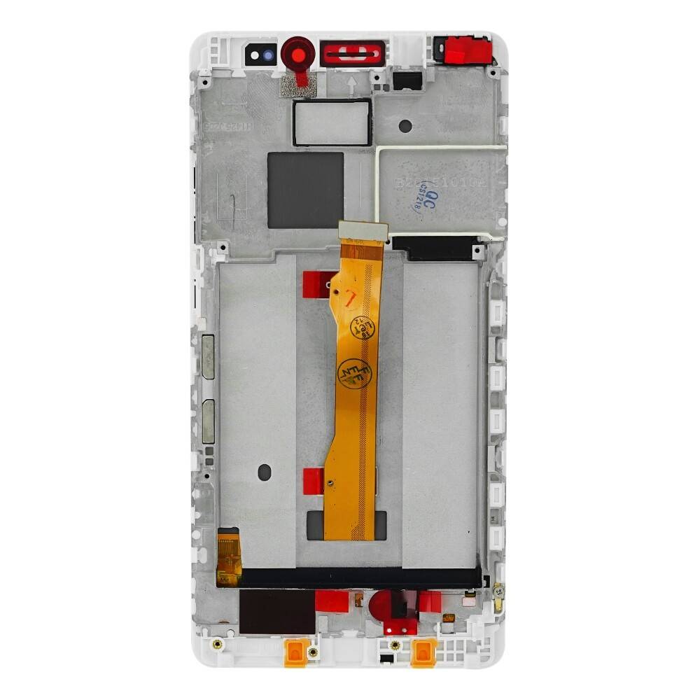 Display für Huawei Mate S LCD + Rahmen Weiß Ersatz