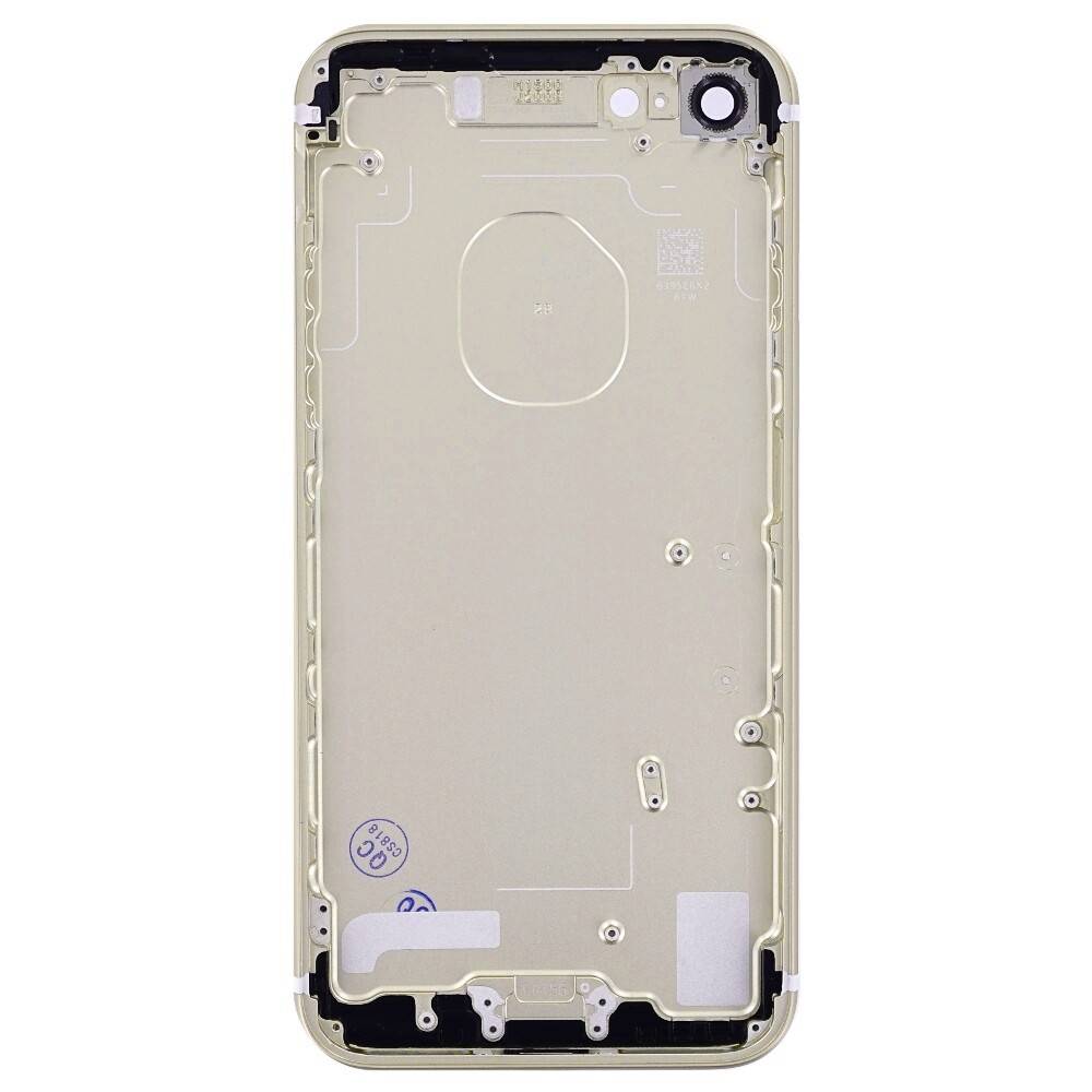 für iPhone 7 Akkufachdeckel Backcover gold Rückseite Kameraglas