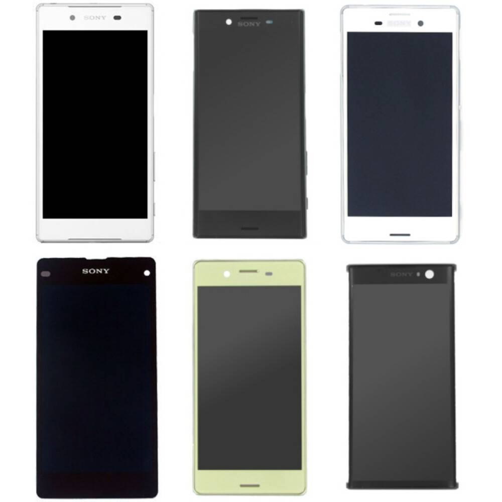 Fehlerhafte Sony LCD Bildschirm Touch pulled