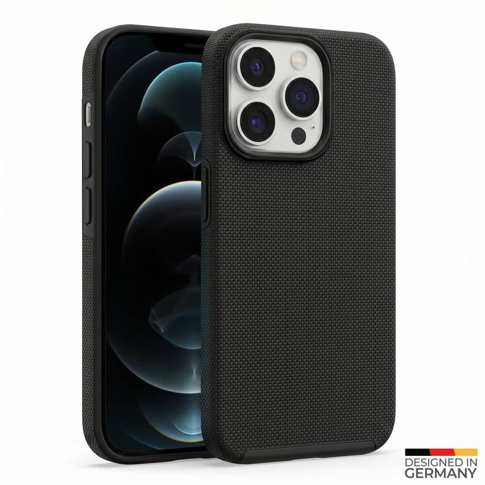 prio Schutzhülle für iPhone 12 Pro Max schwarz