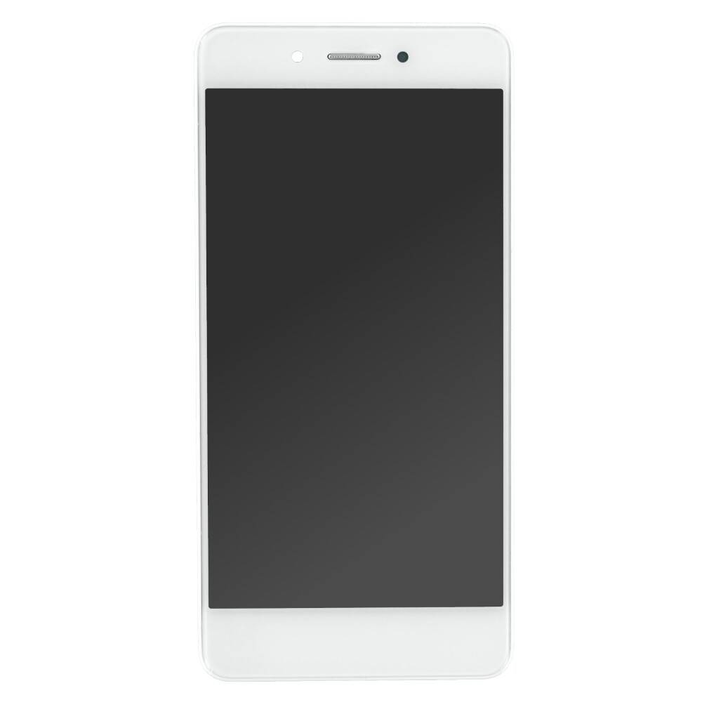 Display für Huawei Nova Smart LCD + Rahmen Weiß Bildschirm Touch