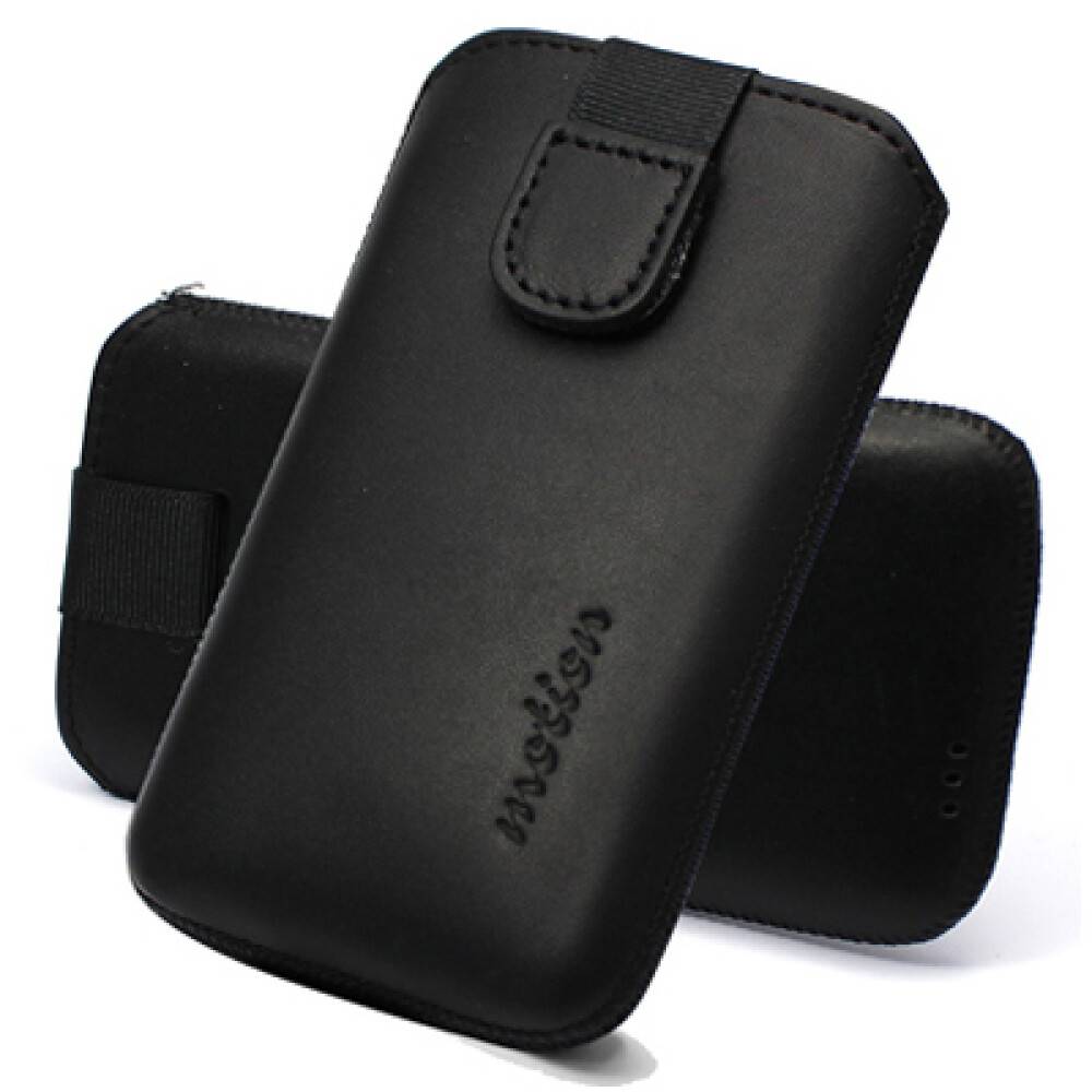 Handytasche für Samsung Galaxy S6/Edge schwarz Leder Etui Schutz Tasche