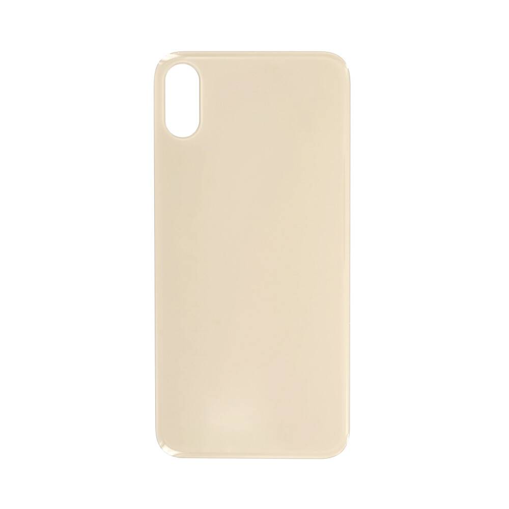 für iPhone X Akkufachdeckel Backcover Gold Kameraglas Rückseite