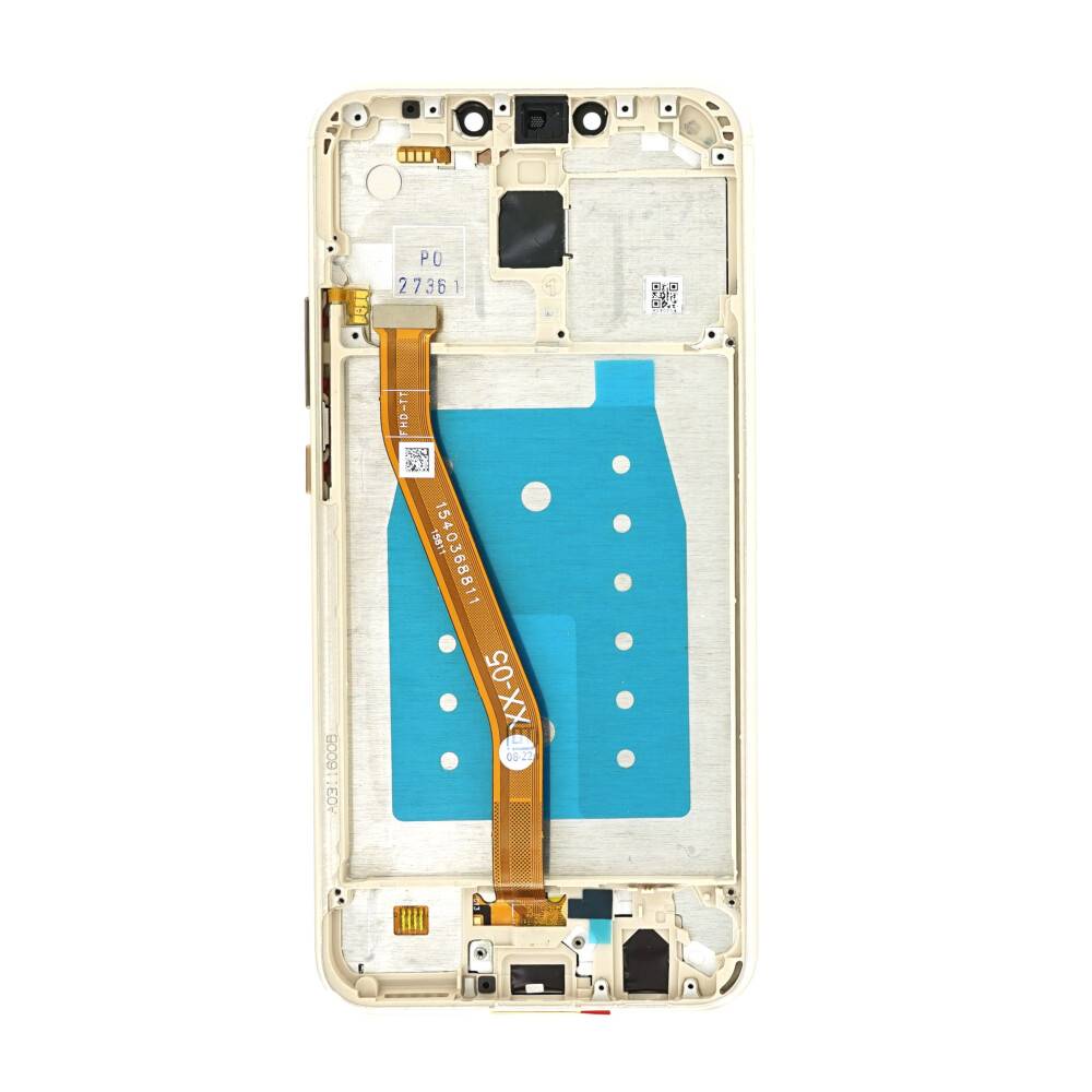 Display für Huawei Mate 20 Lite LCD + Rahmen Platinum Gold Bildschirm Touch