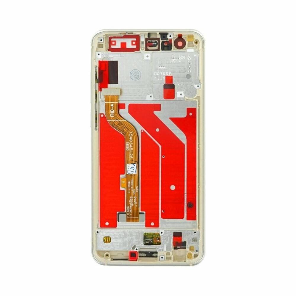 Display für Huawei Honor 9 Gold, LCD + Rahmen Touch Bildschirm