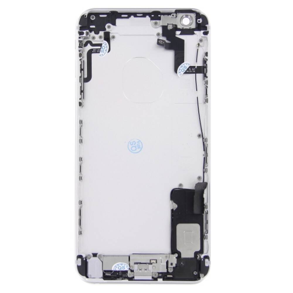 für iPhone 6s Plus Akkufachdeckel Backcover Silber Rückseite