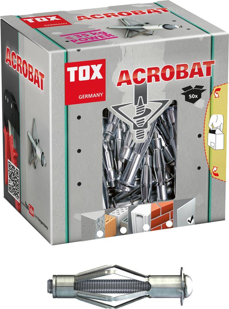 TOX Metall-Hohlraumdübel Acrobat M6/52 KT