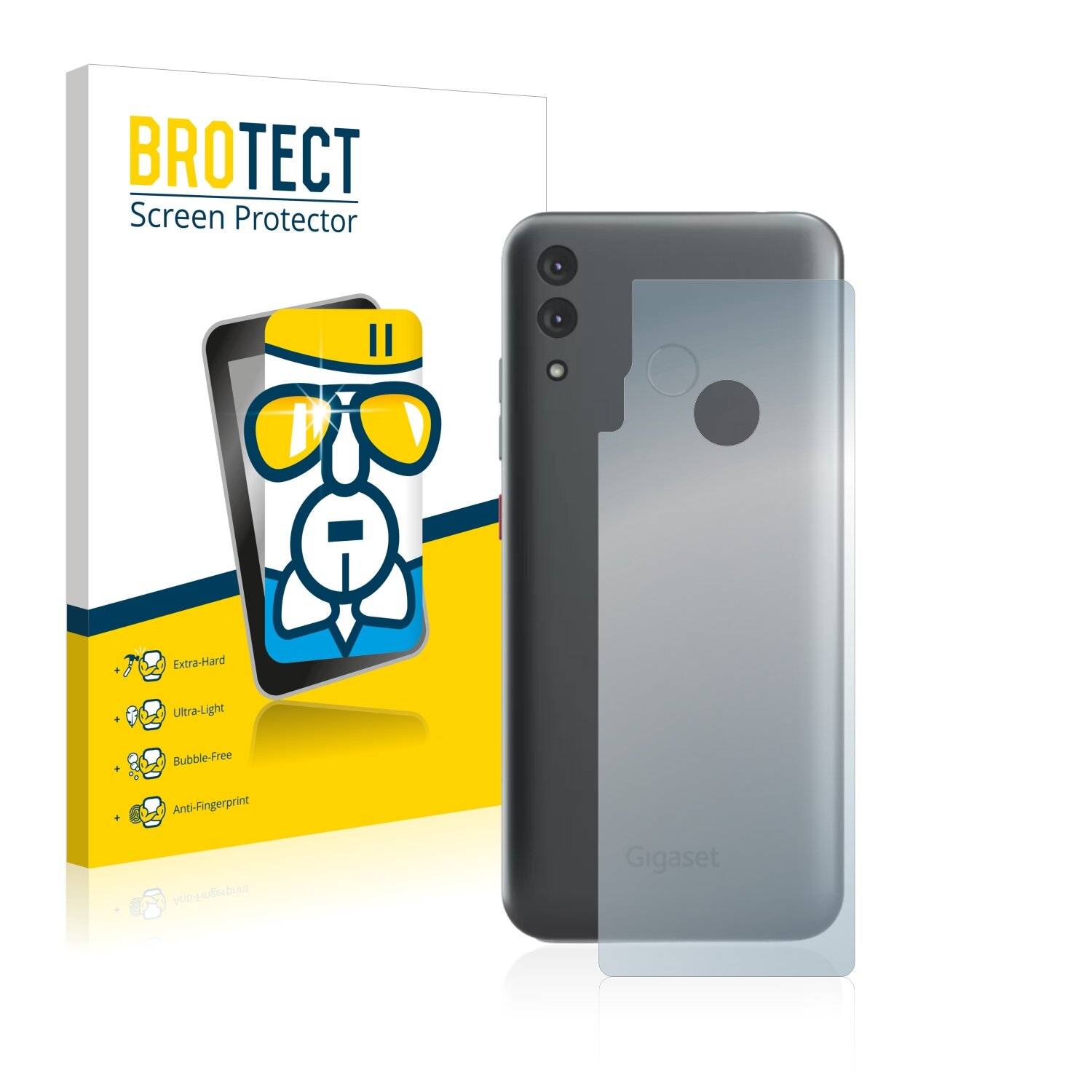 BROTECT AirGlass Schutzglas Folie für Gigaset GS3