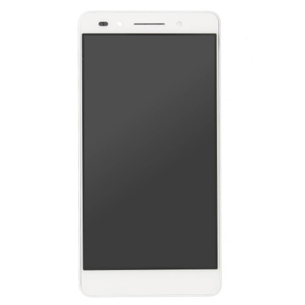 Display für Huawei Honor 7 Weiß LCD + Rahmen Bildschirm Touch