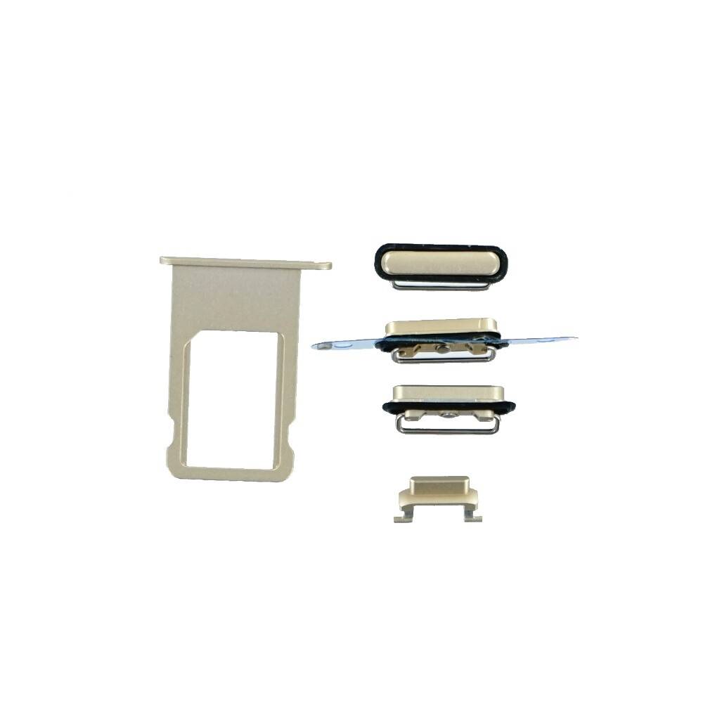 für iPhone 6 Plus Akkufachdeckel Backcover gold Kameraglas Rückseite