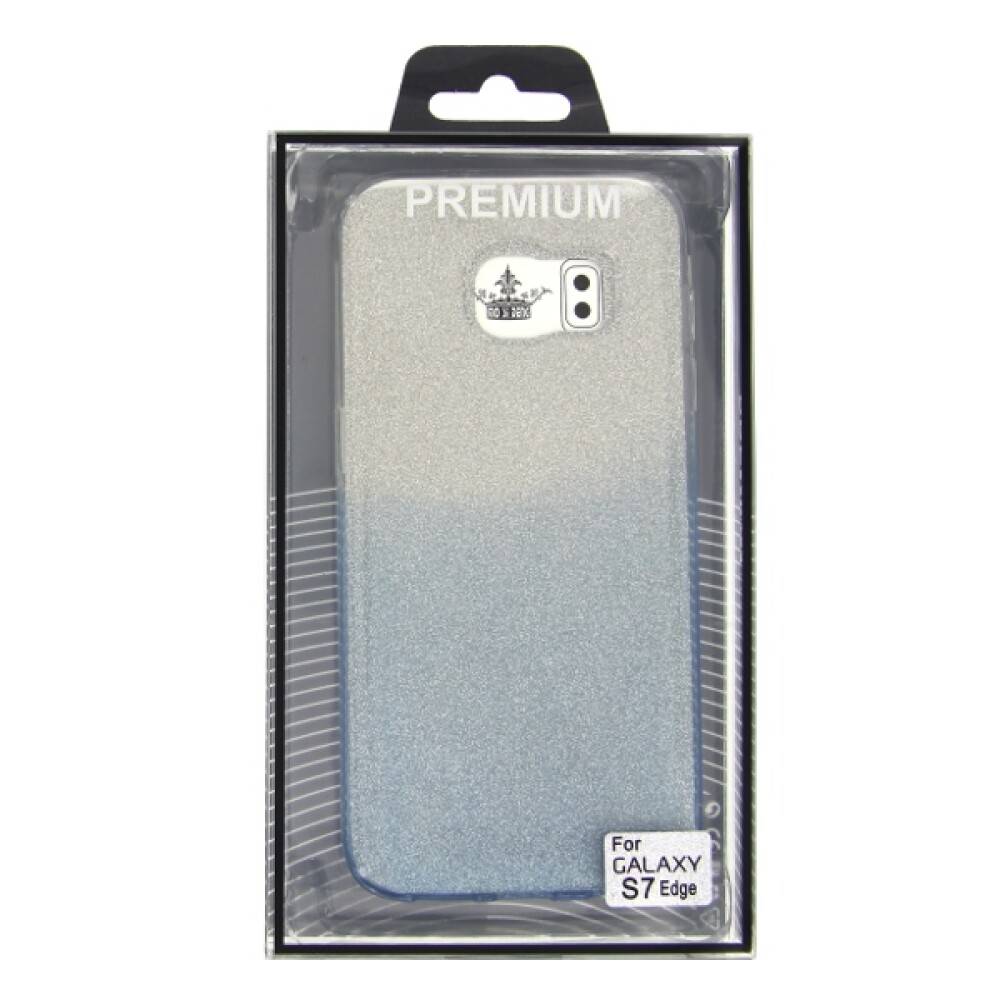 TPU Handyhülle für Samsung Galaxy S7 Edge Blau Schutz Tasche