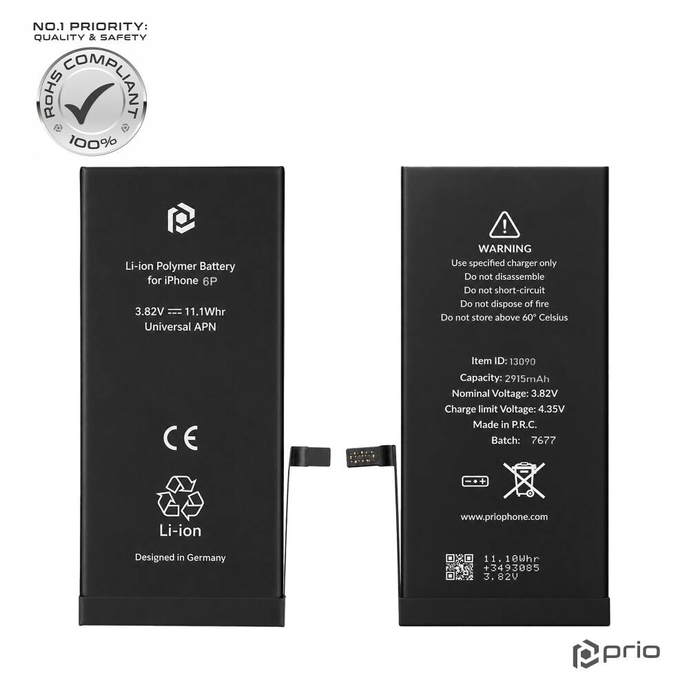 Prio Akku für iPhone 6 Plus (Universal APN)